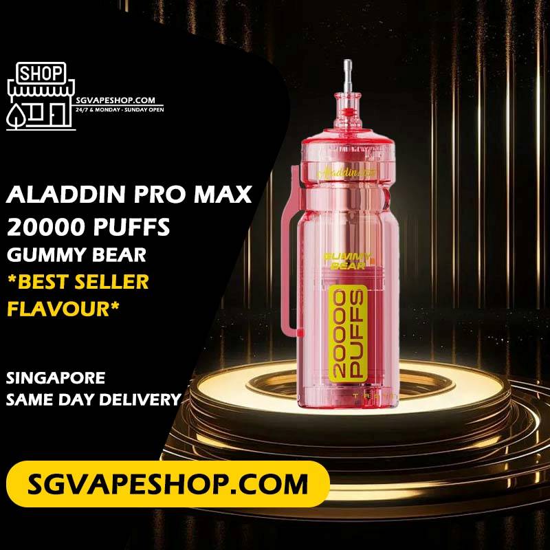 Aladdin Pro Max 20000 Disposable Flavour - Gummy bear