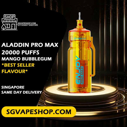 Aladdin Pro Max 20000 Disposable Flavour - Mango Bubblegum