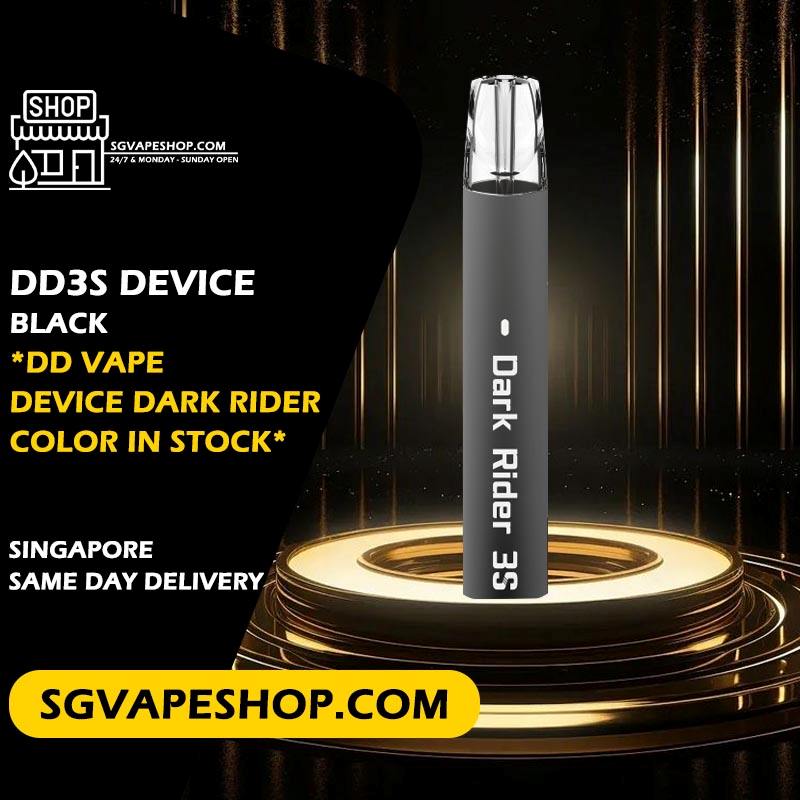 DD3S Device Color in Singapore - Black