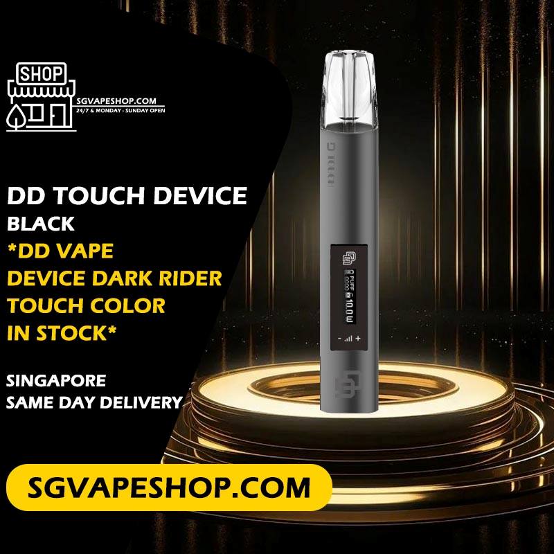 DD Touch Device Color in Singapore - Black