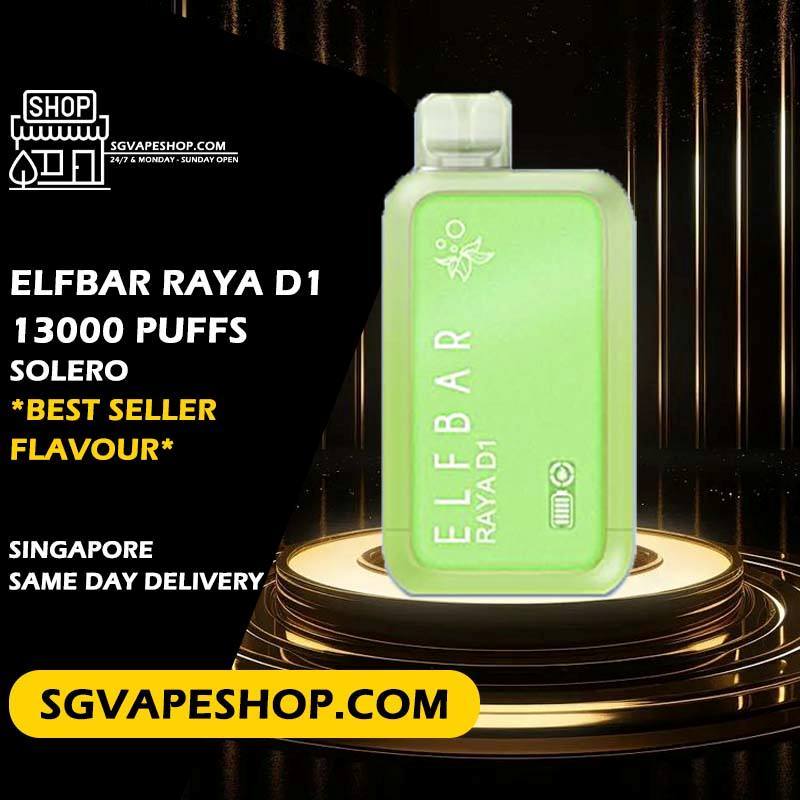 ELFBAR Raya D1 13000 Disposable Flavour - Solero