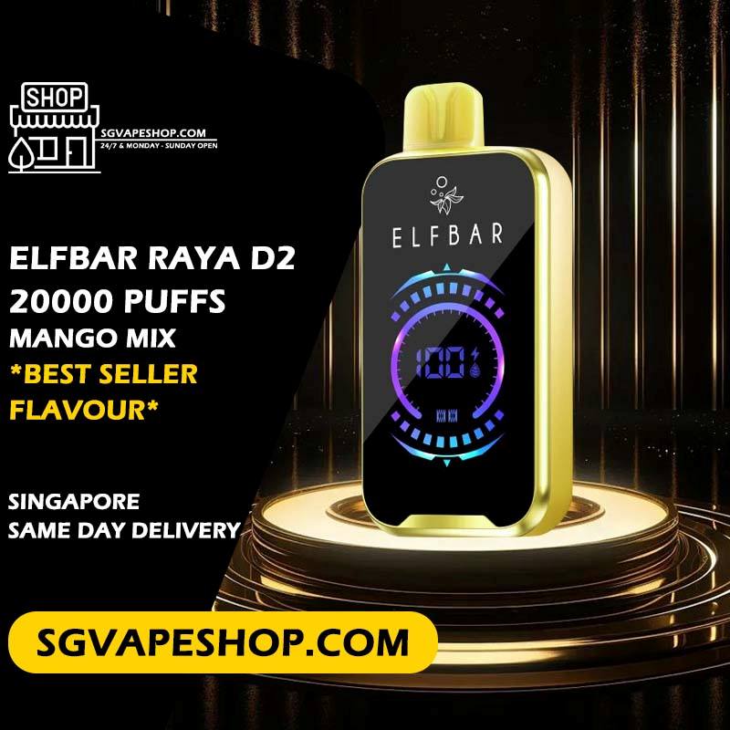 Elfbar Raya D2 20000 Disposable Flavour - Mango Mix
