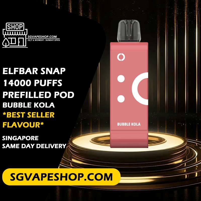 Elfbar Snap 14000 Prefilled Cartridge Pod Flavour - Bubble Kola