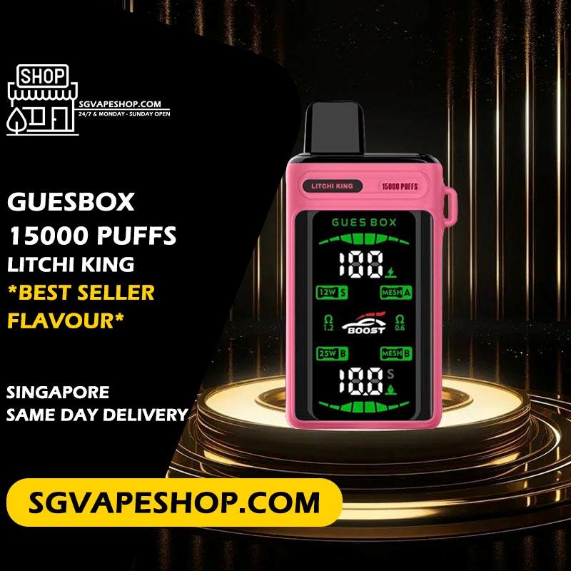 GuesBox 15000 Disposable Flavour - Litchi King