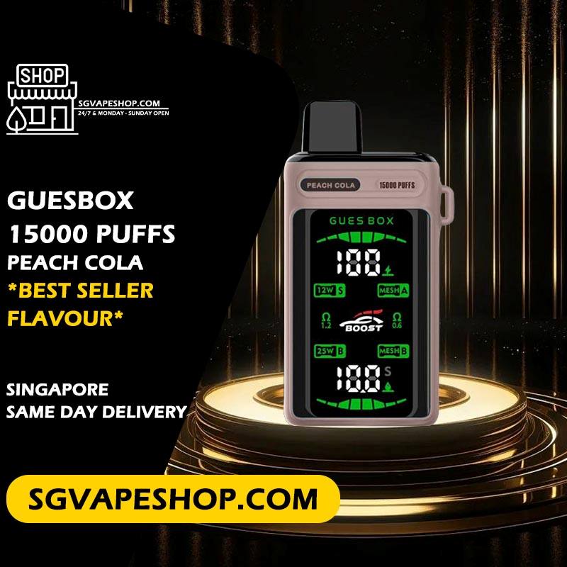 GuesBox 15000 Disposable Flavour - Peach Cola