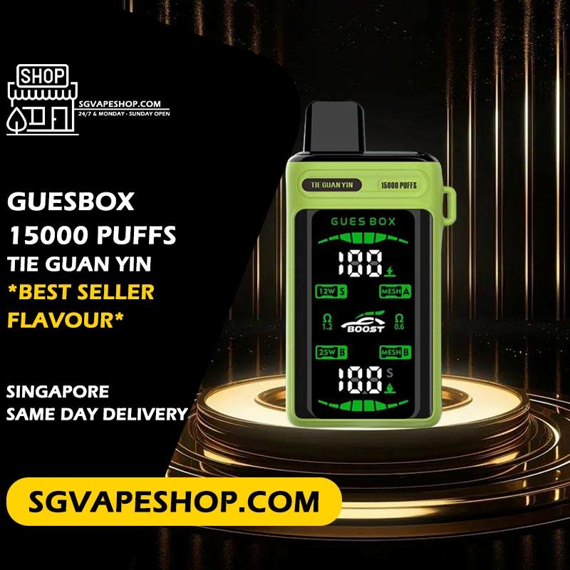 GuesBox 15000 Disposable Flavour -  Tie Guan Yin
