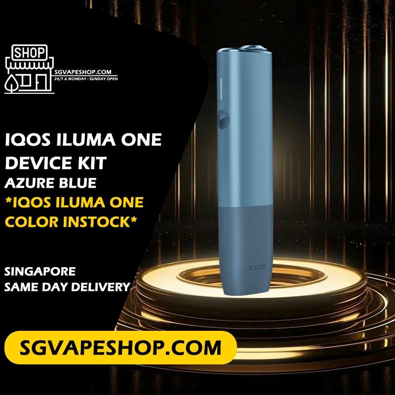 Iqos Iluma One Device Color in Singapore - Azure Blue