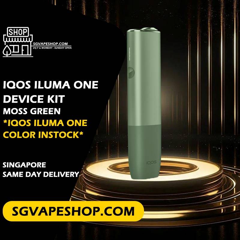 Iqos Iluma One Device Color in Singapore - Moss Green