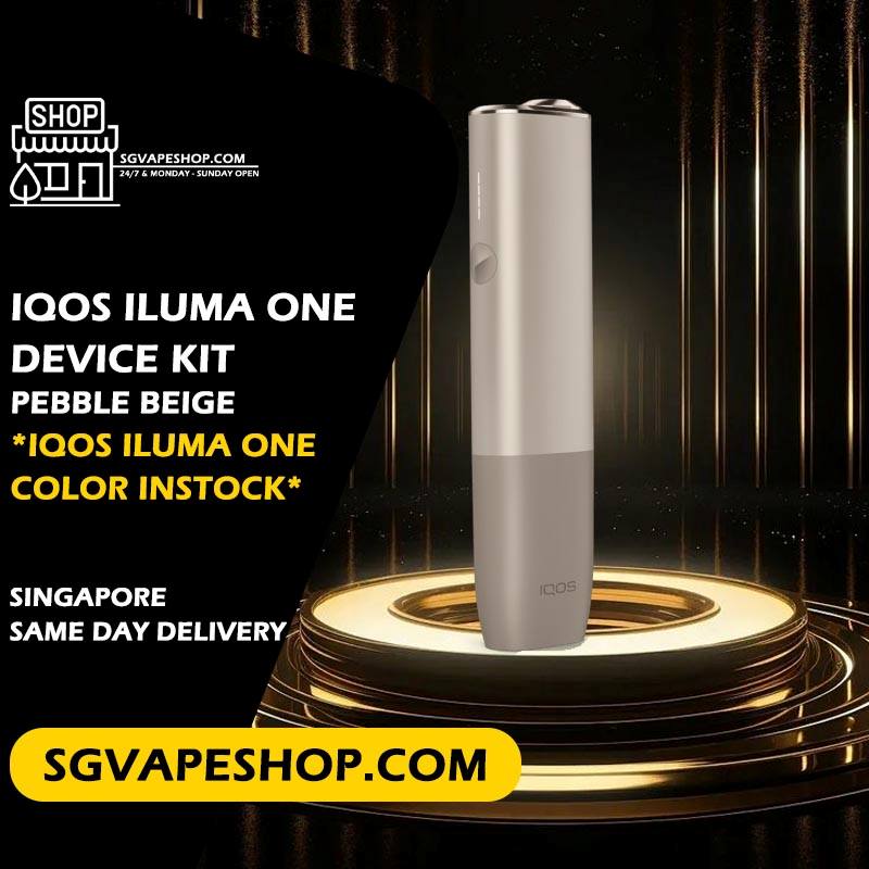 Iqos Iluma One Device Color in Singapore - Pebble Beige