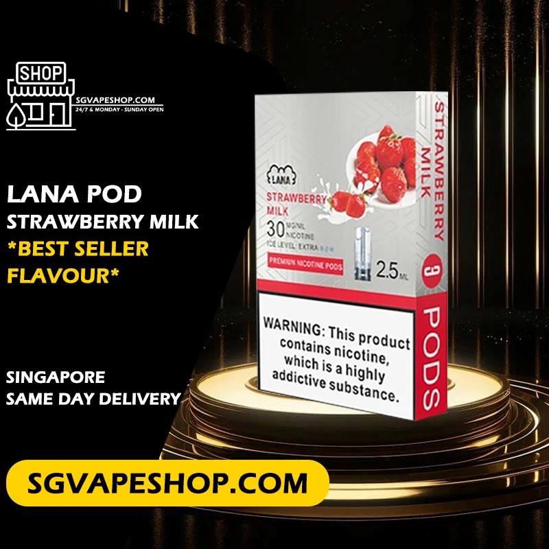 LANA Pod Flavour - Strawberry Milk