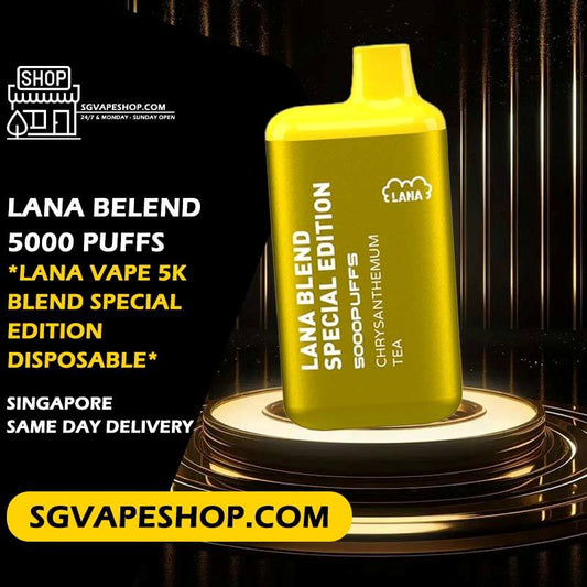 Lana Blend 5000 Disposable Ready Stock SG VAPE SHOP Singapore
