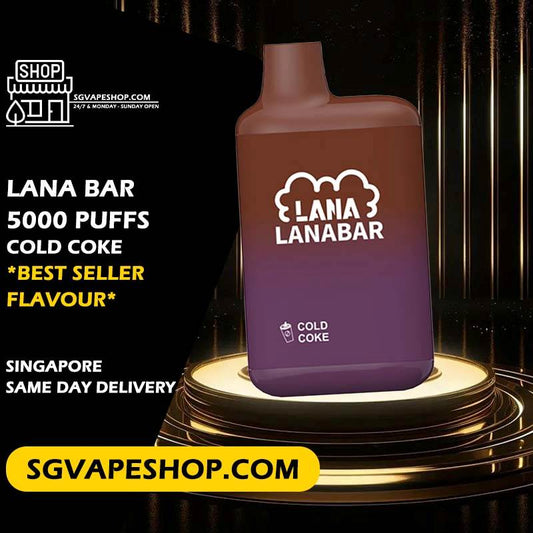 Lana Bar 5000 Disposable Flavour - Cold Coke
