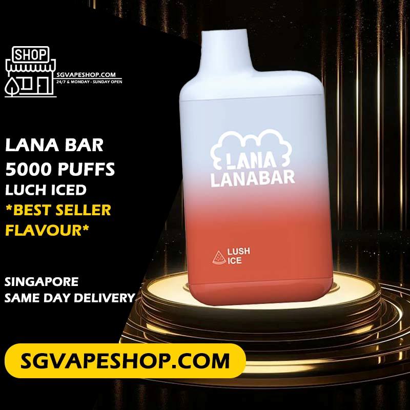 Lana Bar 5000 Disposable Flavour - Lush Iced