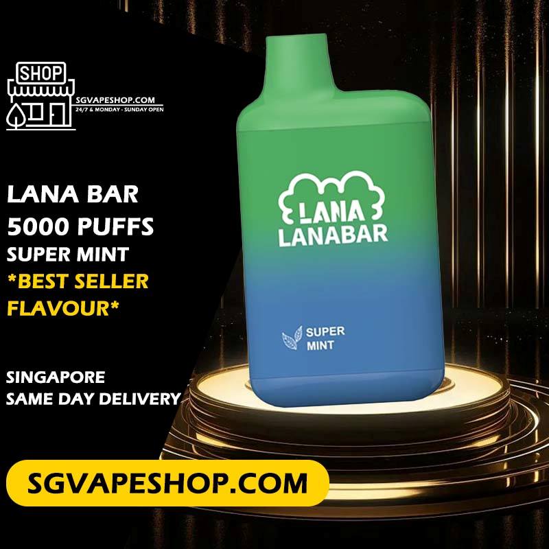 Lana Bar 5000 Disposable Flavour - Super Mint
