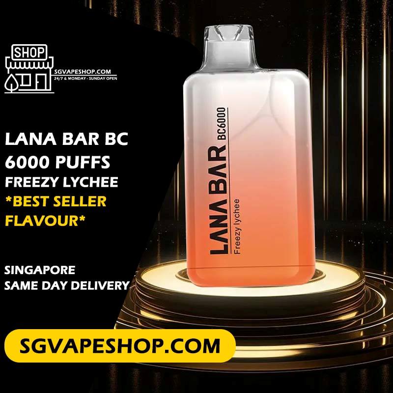 Lana Bar Bc 6000 Disposable Flavour - Freezy Lychee
