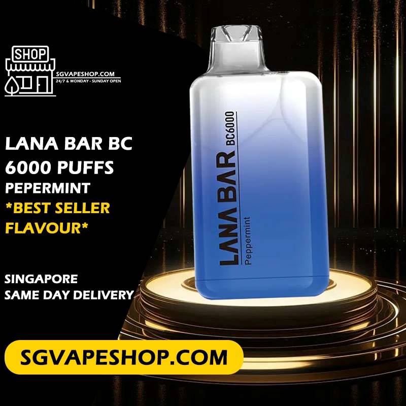 Lana Bar Bc 6000 Disposable Flavour - Pepermint