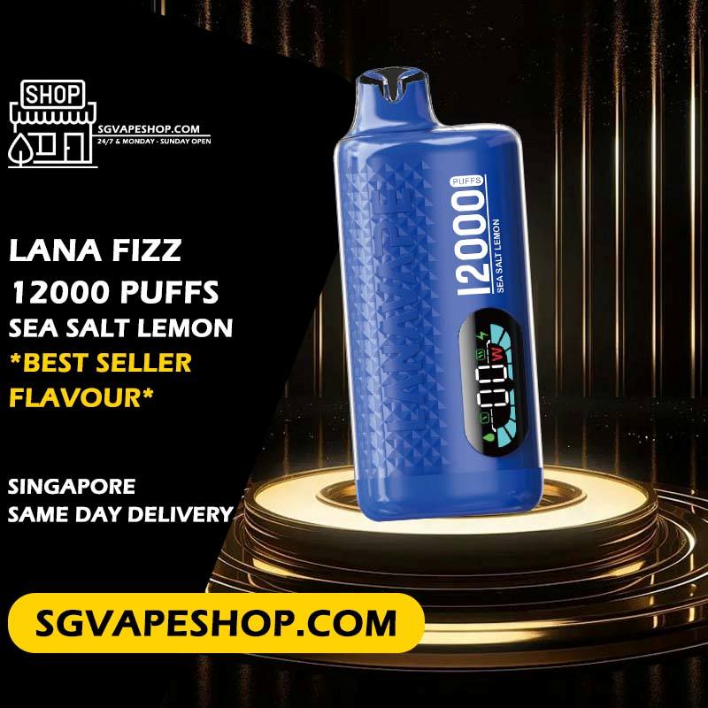 Lana Fizz 12000 Disposable Flavour - Sea Salt Lemon
