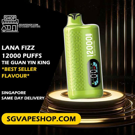 Lana Fizz 12000 Disposable Flavour - Tie Guan Yin King