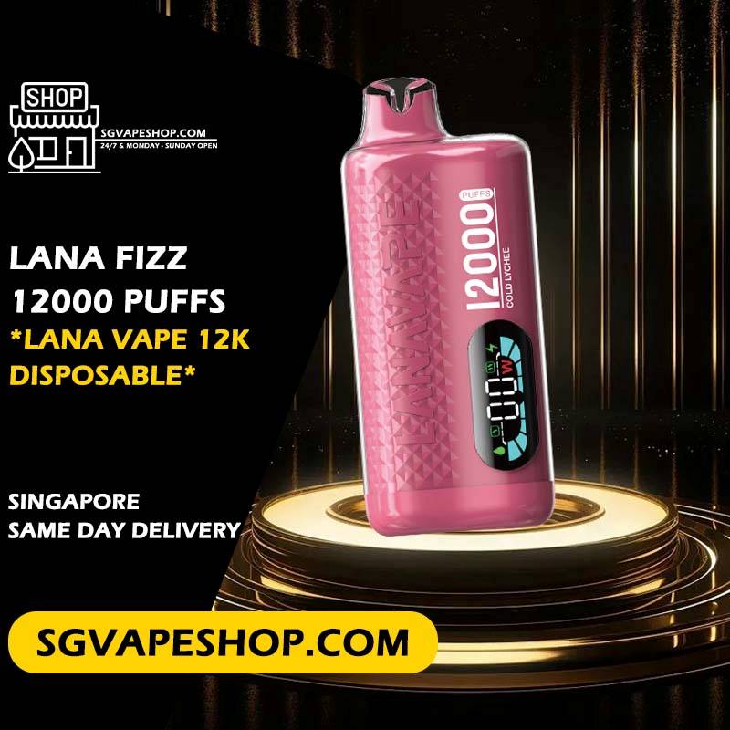 Lana Fizz 12000 Disposable Ready Stock SG VAPE SHOP Singapore
