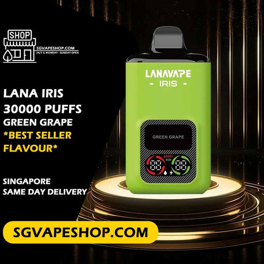 Lana Iris 30000 Disposable Flavour - Green Grape