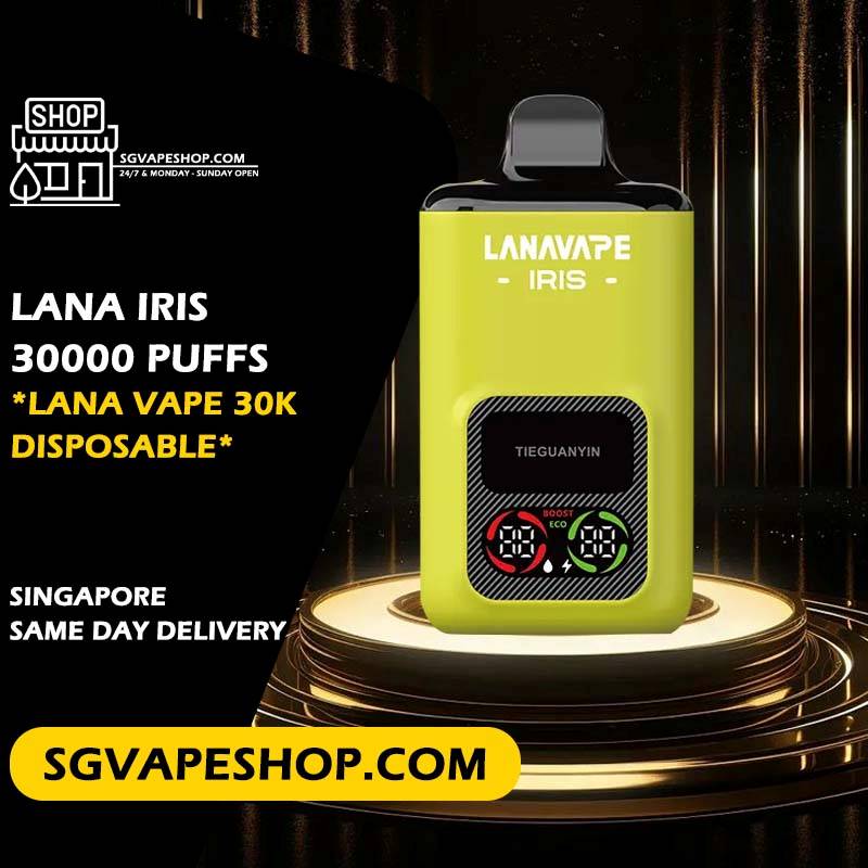 Lana Iris 30000 Disposable ready stock in SG VAPE SHOP Singapore