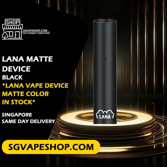 Lana Matte Device Color in Singapore - Black