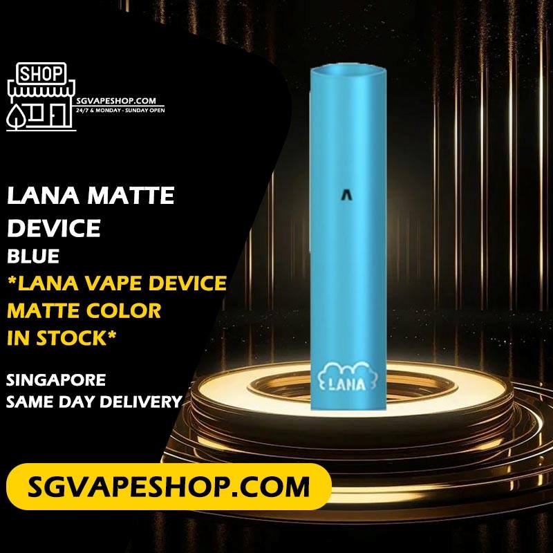 Lana Matte Device Color in Singapore - Blue