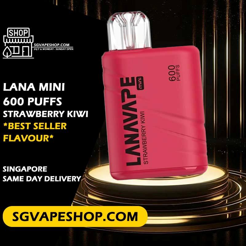 Lana Mini 600 Disposable Flavour - Strawberry Kiwi