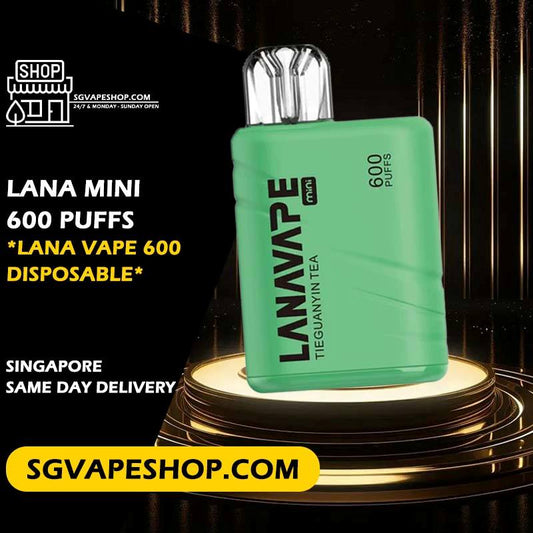 Lana Mini 600 Disposable Ready Stock in SG VAPE SHOP Singapore