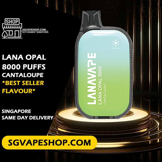 Lana Opal 8000 Disposable Flavour - Cantaloupe