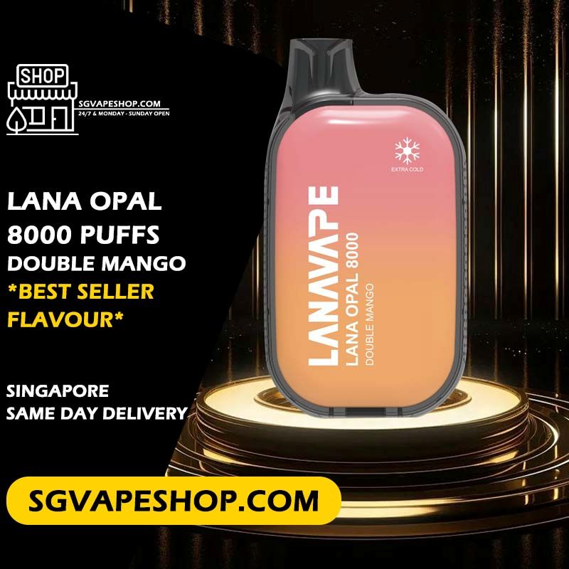 Lana Opal 8000 Disposable Flavour - Double Mango