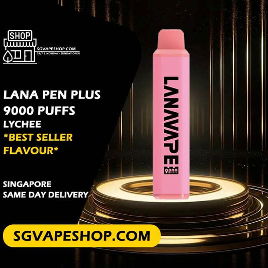Lana Pen Plus 9000 Disposable Flavour - Lychee