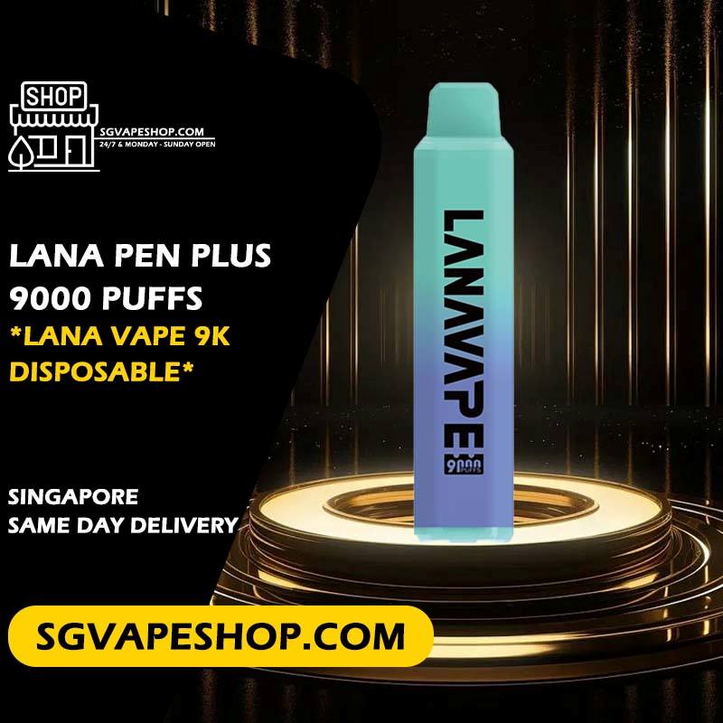 Lana Pen Plus 9000 Disposable Ready Stock SG VAPE SHOP Singapore