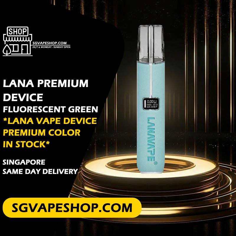 Lana Premium Device Color in Singapore - Fluorescent Green