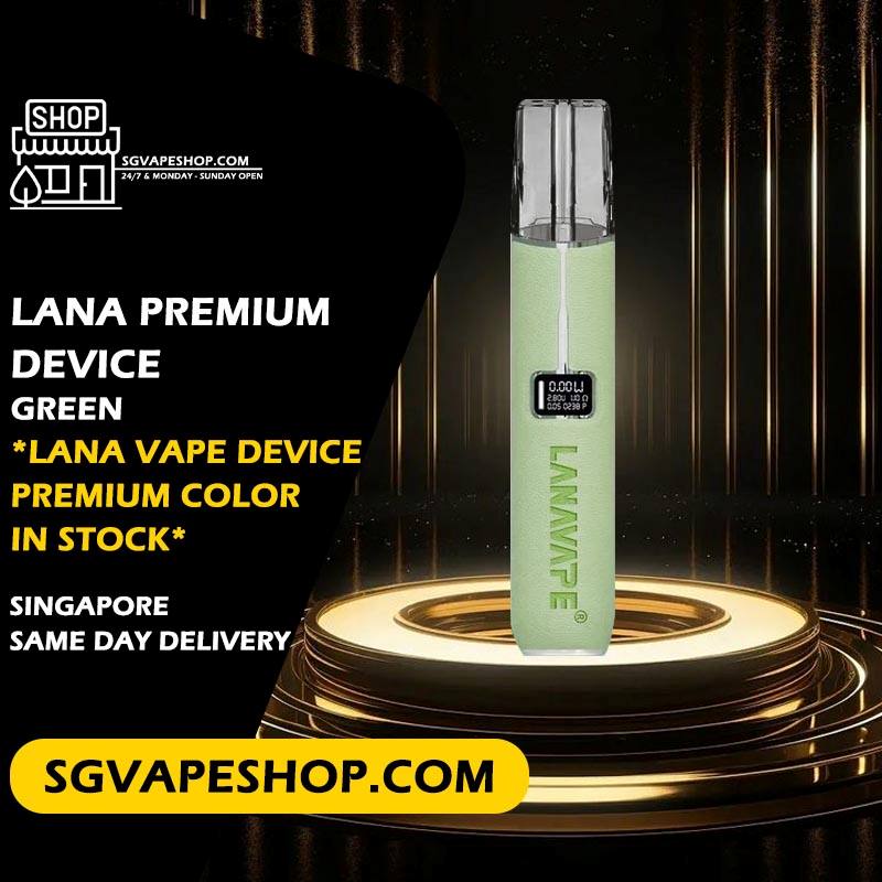 Lana Premium Device Color in Singapore - Green
