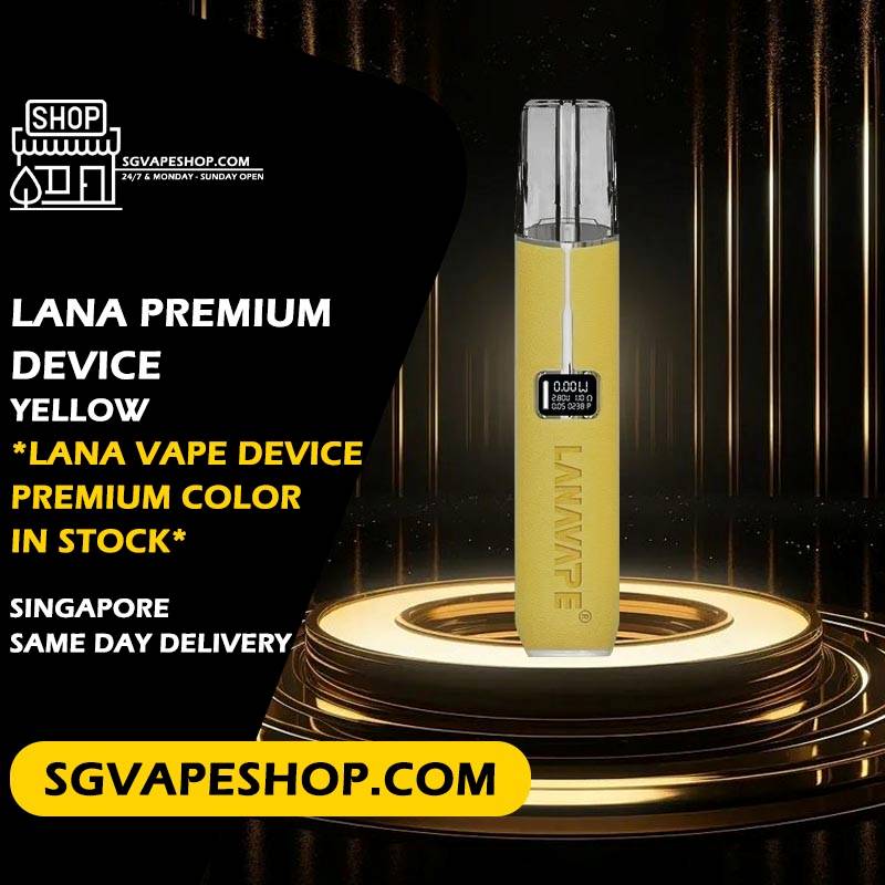 Lana Premium Device Color in Singapore - Yellow