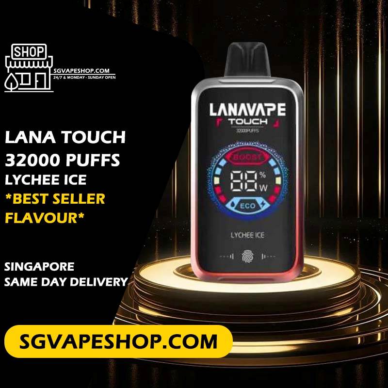 Lana Touch 32000 Disposable Flavour - Lychee Ice