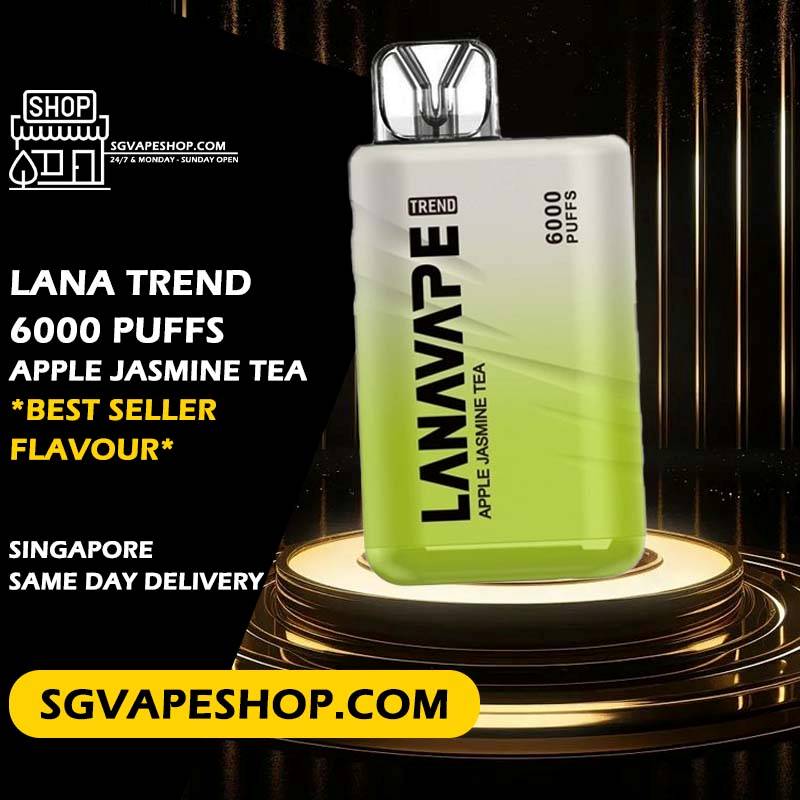 Lana Trend 6000 Disposable Flavour - Apple Jasmine Tea