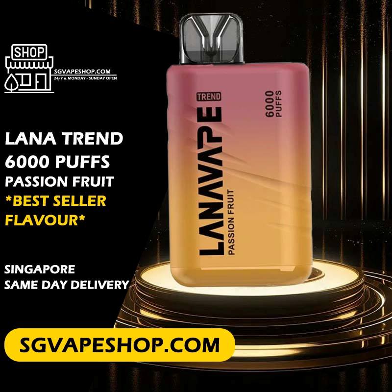Lana Trend 6000 Disposable Flavour - Passion Fruit