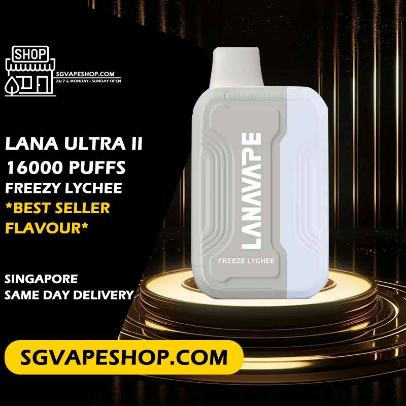 Lana Ultra II 16000 Disposable Flavour - Freezy Lychee