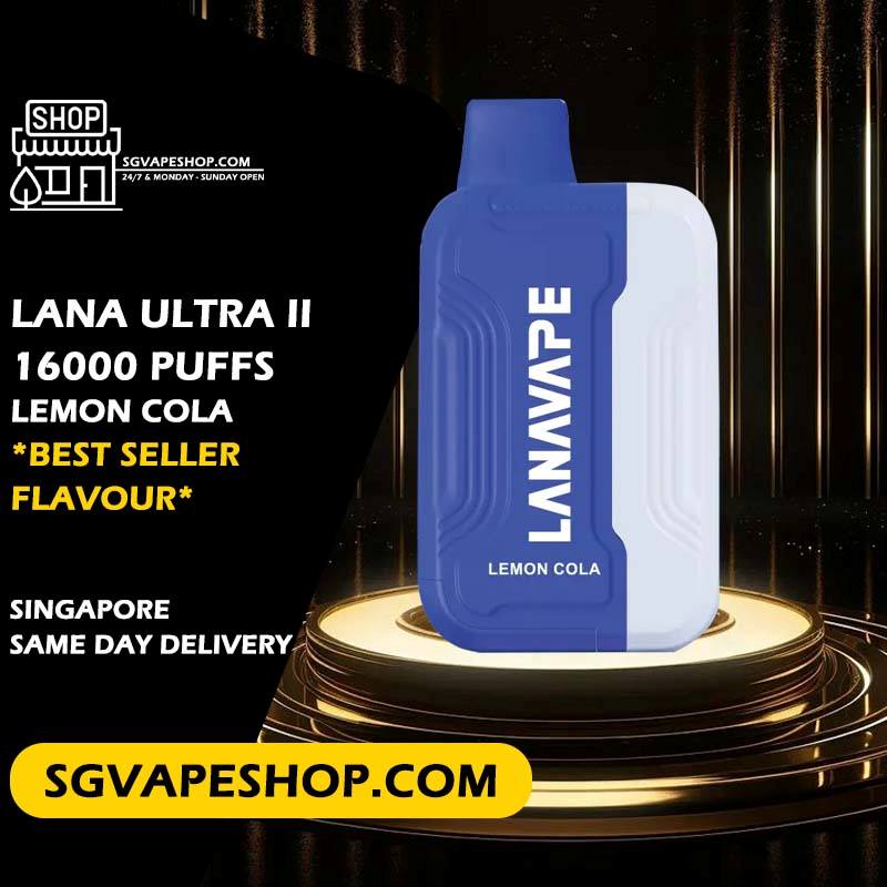 Lana Ultra II 16000 Disposable Flavour - Lemon Cola