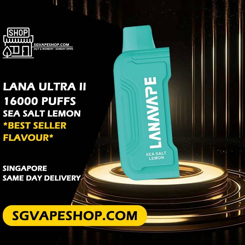 Lana Ultra II 16000 Disposable Flavour - Sea Salt Lemon