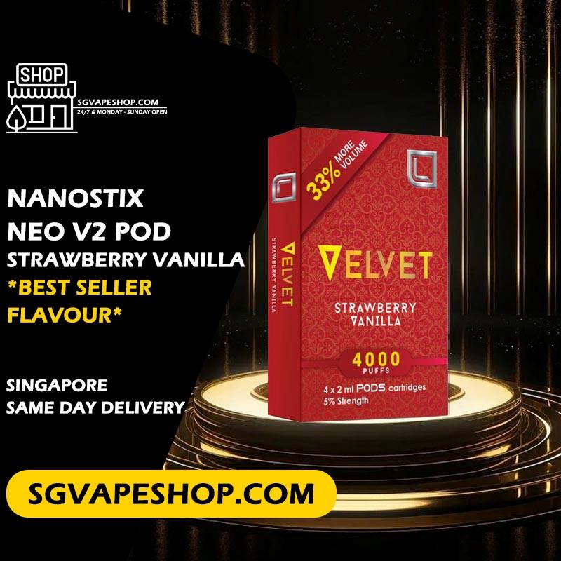Nanostix Neo V2 Pod Flavour in Singapore - Strawberry Vanilla