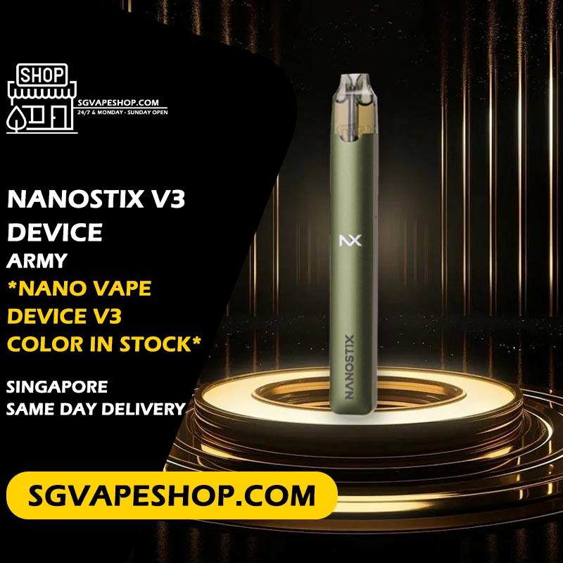 Nanostix V3 Device Color in Singapore - Army