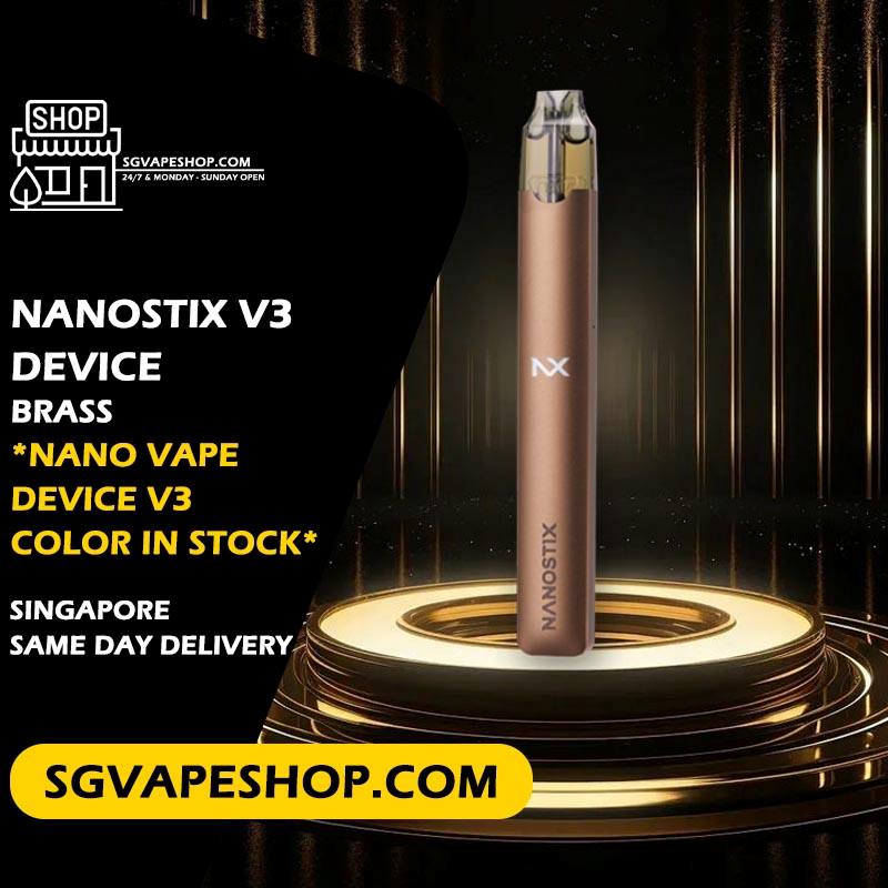 Nanostix V3 Device Color in Singapore - Brass