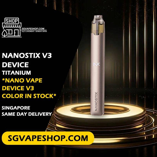 Nanostix V3 Device Color in Singapore - Titanium
