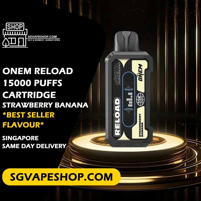 Onem Reload 15000 Prefilled Cartridge Pod Flavour - Strawberry Banana