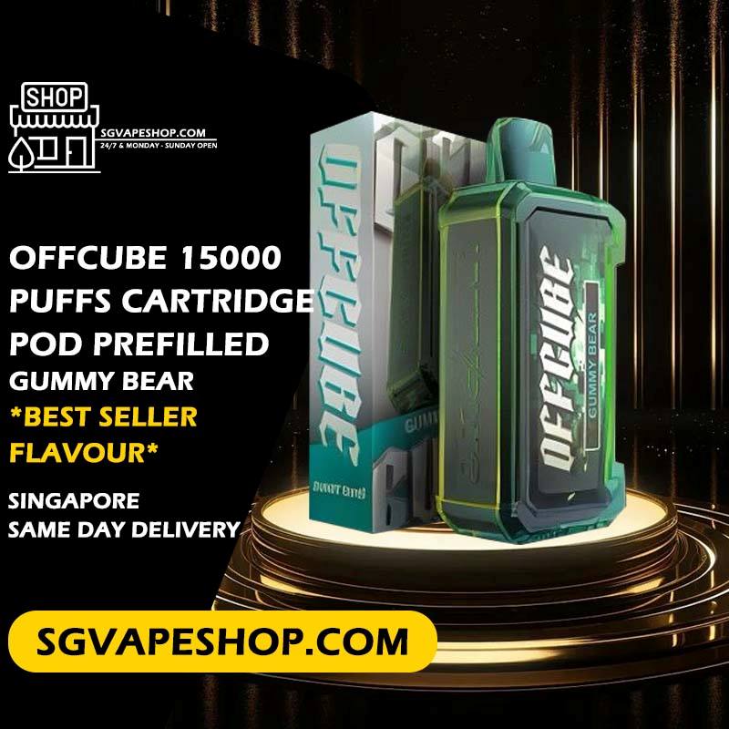 Offcube 15000 Prefilled Cartridge Pod Flavour - Gummy Bear
