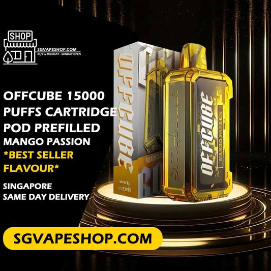 Offcube 15000 Prefilled Cartridge Pod Flavour - Mango Passion