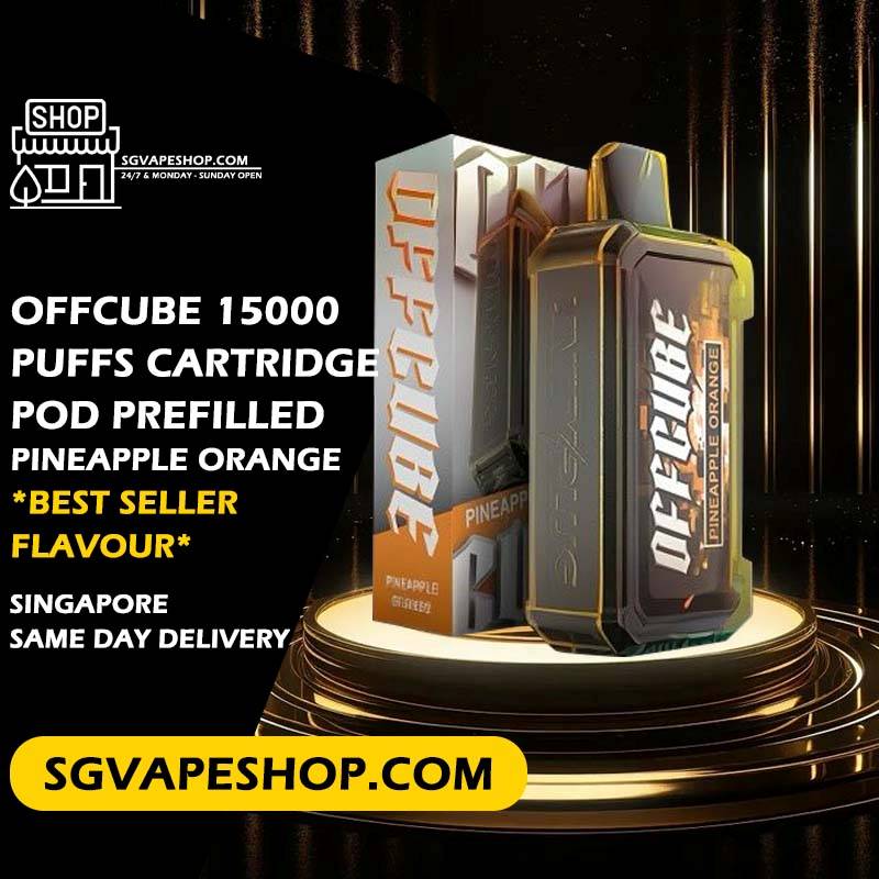 Offcube 15000 Prefilled Cartridge Pod Flavour - Pineapple Orange
